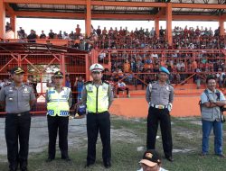 Kapolres Rembang Pimpin Pengamanan Liga 2 Sepak Bola PSIR Rembang vs Sragen United