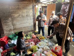 Jelang Bulan Ramadhan, Jajaran Polsek Sale Blusukan Ke Pasar-pasar Tinjau & Monitoring Harga Sembako