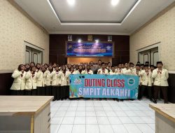 Satlantas Polres Rembang Gelar Dikmas Lantas Dalam Rangka Outing Class SMP IT Al Kahfi Rembang