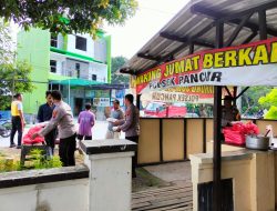 Rutin Gelar Warung Jum’at Berkah, Polsek Pancur Harap Keberkahan Dalam Berdinas