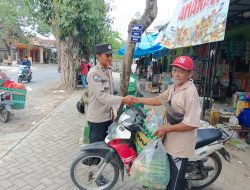 Patroli Blue Light Polsek Sumber Sasar Obyek Vital Lokasi Pasar