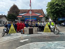 Jelang Nataru, Sat Lantas Polres Rembang Gelar Apel Kesiapan Satgas Quick Respon