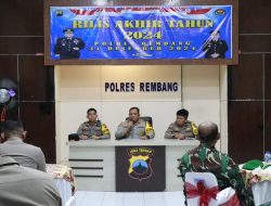 Rillis Akhir Tahun, Kapolres Rembang Ungkap Korban Laka Lantas Di Rembang meningkat