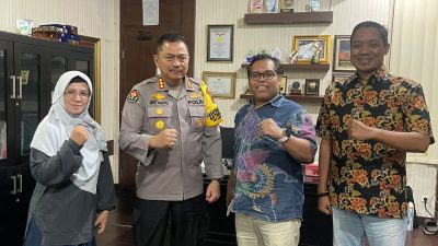 Kabid Humas Polda Jateng Awali Tugas Tahun 2025; Kunjungi KPID Jawa Tengah