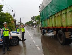 Antisipasi Kerawanan Saat Libur Panjang, Satlantas Polres Rembang Gelar Patroli & Pemantauan Arus