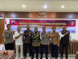 Wakapolres Rembang Pimpin Monev Pembangunan Zona Integritas ( ZI) Menuju Wilayah Bebas Korupsi (WBK) Polres Rembang TA. 2025