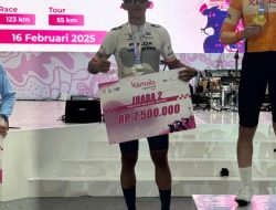 Perwakilan Polda Jateng Raih Juara 2 Tour Of Kemala Yogyakarta 2025