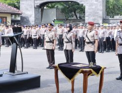 Kapolres Rembang Pimpin Serah Terima Pejabat Polres Rembang, Jabatan Kasat Reskrim & Kasat Lantas Berganti