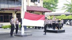 Wakapolres Rembang Pimpin Upacara Hari Kesadaran Nasional (HKN) di Bulan Ramadhan