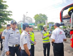 Gelar Ramp Check Jelang Ops Ketupat Candi 2025, Satlantas Polres Rembang Pastikan Kondisi Bus & Pengemudi Layak Jalan