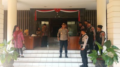 Polres Rembang Gelar Pengamanan Serah Terima Jabatan Bupati & Wakil Bupati Rembang Periode 2025/2030