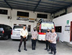 Sambangi Petugas Jaga di PT. Indo Seafood, Binluh Cegah Premanisme & Sosialisasi Cara Cepat Melapor Kepolisian