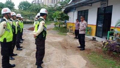 Satgas Binmas Lakukan Penyuluhan Satpam di PT. Semen Gresik Indonesia Tekan Aksi Premanisme & Pungli