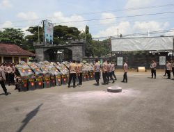 Peringatan May Day, Polres Rembang Gelar Apel Kesiapsiagaan Di Pimpin Langsung Kapolres