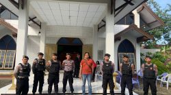 Sat Samapta Polres Rembang Amankan Ibadah Gereja Dalam Rangka Hari Pentakosta di GKJ Rembang