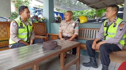 Sambang Ke Pabrik Pengolahan Ikan, Polsek Sarang Koordinasi Keamanan Dengan Pihak Keamanan Pabrik