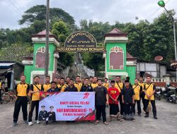 Semarak Sambut HUT Bhayangkara ke-79, Polres Rembang Gelar Bakti Religi Bersihkan Tempat Ibadah