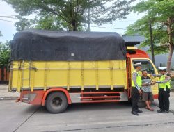 Satlantas Polres Rembang Gencar Sosialisasikan Penanganan Truk ODOL