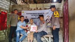 Puluhan Sembako Di Berikan Polsek Gunem Untuk Warga Membutuhkan, Sambut HUT Bhayangkara Ke-79