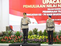 Polda Jateng Gelar Upacara Pencucian Pataka “Maneka Tunggal Dharma”, Maknai Semangat Pengabdian Jelang Hari Bhayangkara ke-79