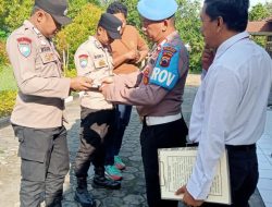 Antisipasi Pelanggaran Personil, Kanit Propam Polsek Sale Gelar Gaktiblin Terhadap Personil