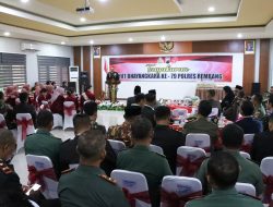 Usai Upacara, Polres Rembang Gelar Tasyakuran HUT Bhayangkara ke-79