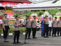 Apel Jam Pimpinan, Wakapolres Rembang Ucapkan Terima Kasih atas Suksesnya Rangkaian HUT Bhayangkara