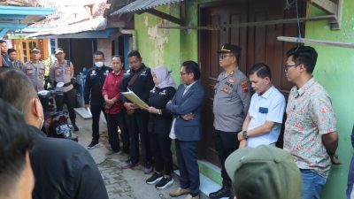 Polres Rembang Laksanakan Pengamanan Eksekusi Pengosongan Rumah di Desa Tasik Agung
