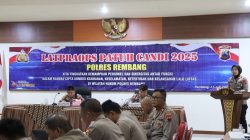Polres Rembang Gelar Latpraops Patuh Candi 2025, Ikuti Zoom Meeting dari Polda Jateng