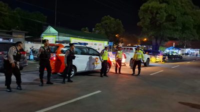 Patroli Gabungan Regu Siaga Polres Rembang Gelar Patroli Malam Antisipasi Kejahatan dan Jaga Kamtibmas