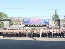Kapolres Rembang Pimpin Apel Gelar Pasukan Operasi Patuh Candi 2025