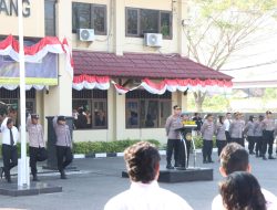 Wakapolres Rembang Pimpin Apel Jam Pimpinan, Tekankan Kedisiplinan dan Hindari Judi Online