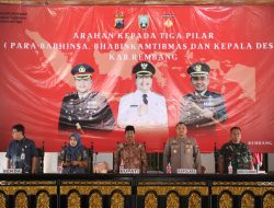 Bupati, Dandim, dan Kapolres Berikan Arahan Tiga Pilar se-Kabupaten Rembang