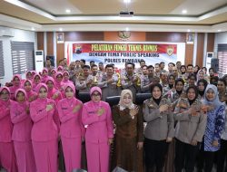 Polres Rembang Gelar Pelatihan Fungsi Teknis Binmas dengan Tema Public Speaking