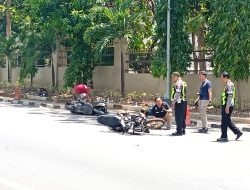 Polisi Gelar Olah TKP Kecelakaan yang Menewaskan Mahasiswa Unnes