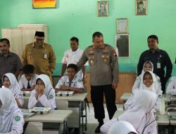 Kapolres Rembang Hadiri Launching Program MBG di SMP Negeri 5 Rembang
