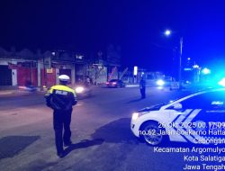 Polres Salatiga Bertindak Cepat Bubarkan Aksi Balap Liar di Jalan Sukarno Hatta Cebongan