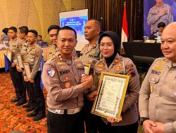 Satlantas Polres Rembang Raih Penghargaan pada Anev Semester II dan Ops Zebra Candi 2025 Ditlantas Polda Jateng