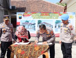 Pelaksanaan PHO Tahap Pertama Pembangunan Gedung SKCK Polres Rembang T.A. 2025 Berjalan Lancar