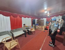 Jelang Natal 2025 Dan Tahun Baru 2026, Waka Ops Res Rembang Lakukan Pengecekan Pos Yan Alun – Alun