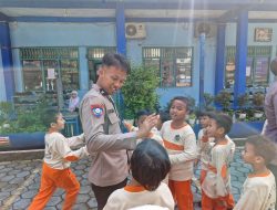 Tanamkan Disiplin Sejak Dini dan Rangkul Warga Pasar, Satgas Preemtif Polda Jateng Gencarkan Binluh Kamseltibcarlantas