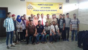 Polsek Rembang Polres Rembang Bentuk Kader Pemuda Pedesaan Anti Narkoba