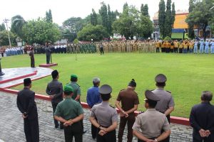 Polres Rembang Hadiri Upacara Peringatan Hari Bela Negara Tahun 2016 Tingkat Kabupaten Rembang