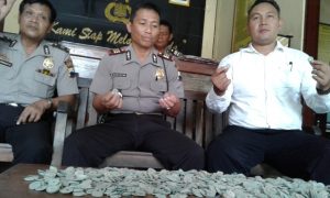 Polsek Kaliori Polres Rembang Press Release Penemuan Uang Koin yang Diperkirakan Emas