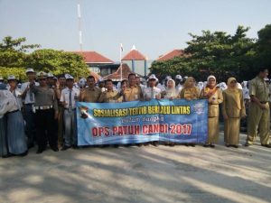 Ops Patuh Candi 2017 : Satlantas Polres Rembang Laksanakanan Sosialisasi di SMA 1 Lasem