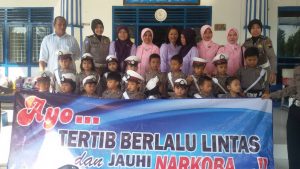 Puluhan anak TK Bhayangkari 48 Rembang Kunjungi Sat Lantas Polres Rembang