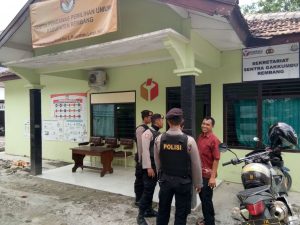 Polres Rembang Tingkatkan Patroli Pengamanan KPU dan Panwas