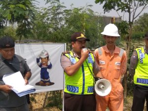 Polsek Sumber Rembang Larang Aksi Demo dikawasan Sumur Migas Randugunting