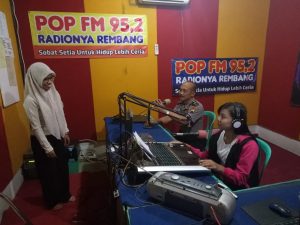 Melalui Radio Pop FM, Polres Rembang Sosialisasi Pendaftaran SIPSS 2019