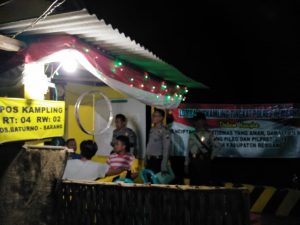 Polres Rembang Adakan Penilaian Lomba Poskamling Tingkat Kabupaten
